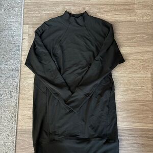 Lululemon Army Green Long Sleeve Dress